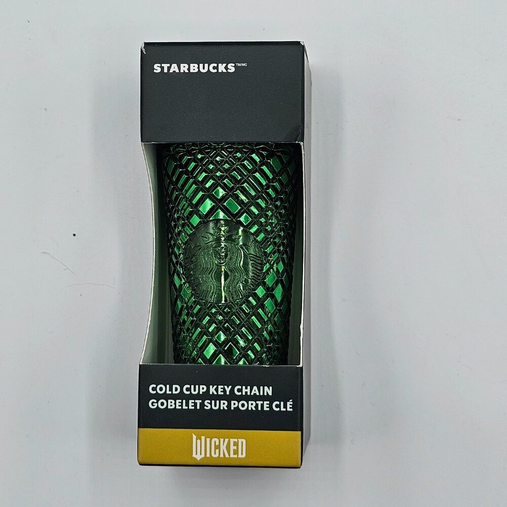 Rare Starbucks x Wicked Cold Cup Keychain | 2024 Limited Edition | NIB / NWT